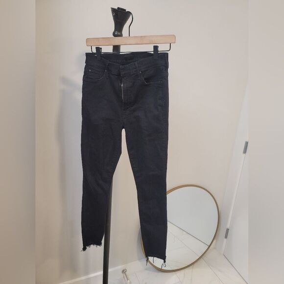MOTHER "The Stunner Zip Ankle Step Fray" Size 27 - Picture 1 of 9